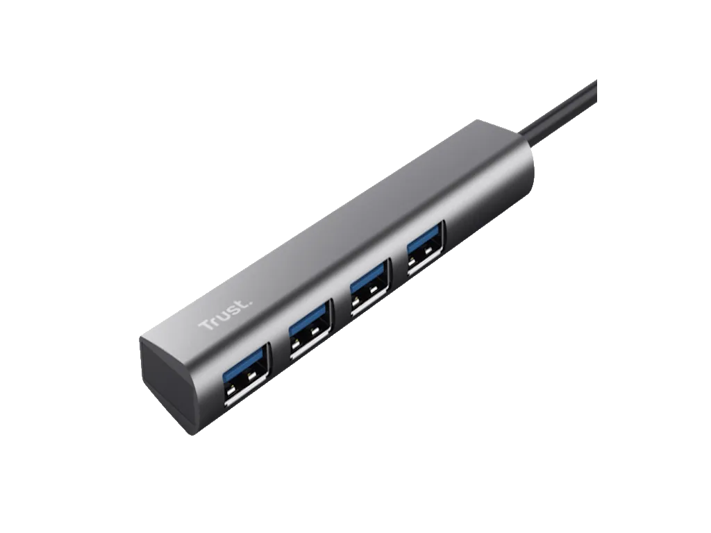 Trust Adapter TRUST HALYX USB HUB-3.2/4xUSB/siva Slika 2