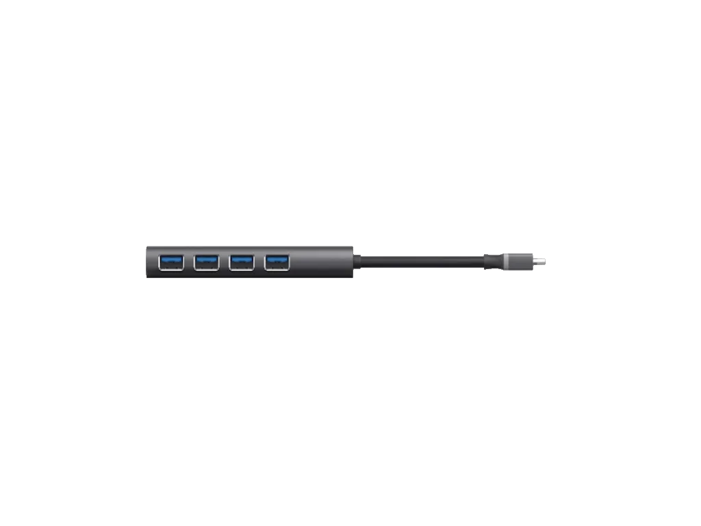 Trust Adapter TRUST HALYX USB HUB-3.2/4xUSB/siva Slika 4