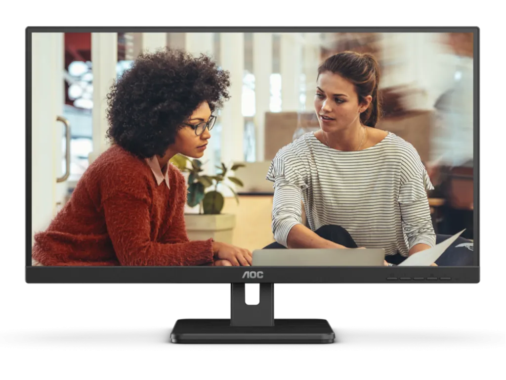 Monitor AOC 24E3UM 23.8"/VA/1920x1080/75Hz/4ms GtG/VGA,HDMI,DP,USB/zvucnici/crna Slika 2