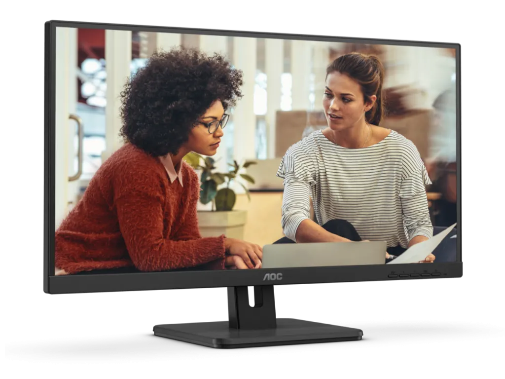 Monitor AOC 24E3UM 23.8"/VA/1920x1080/75Hz/4ms GtG/VGA,HDMI,DP,USB/zvucnici/crna Slika 3