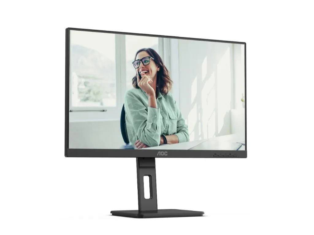 Monitor AOC 24P3CV 23.8"/IPS/1920X1080/100Hz/4ms GtG/HDMI,DP,USB type C,RJ45/Pivot,visina/VESA/crna Slika 3