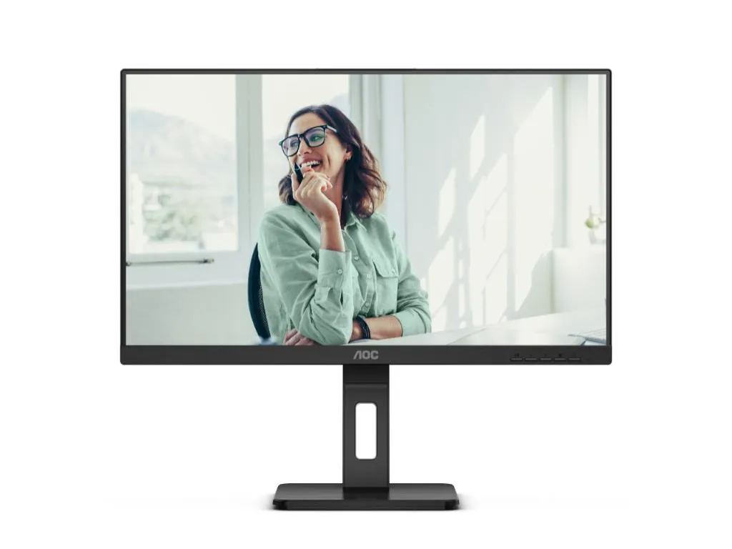 Monitor AOC 24P3CV 23.8"/IPS/1920X1080/100Hz/4ms GtG/HDMI,DP,USB type C,RJ45/Pivot,visina/VESA/crna Slika 4