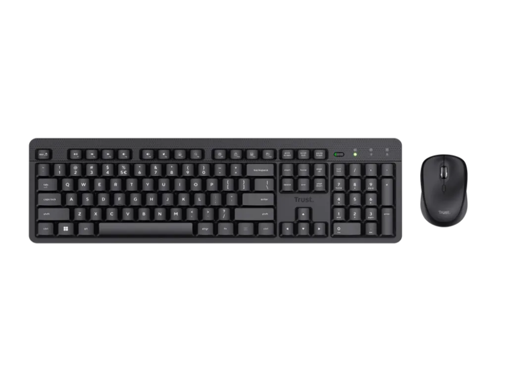 Trust Tastatura+miš TRUST ODY II/US/crna Slika 1