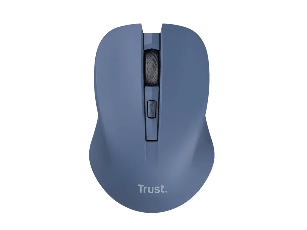 Trust Miš TRUST Mydo Silent bežicni/1800dpi/plava Slika 1
