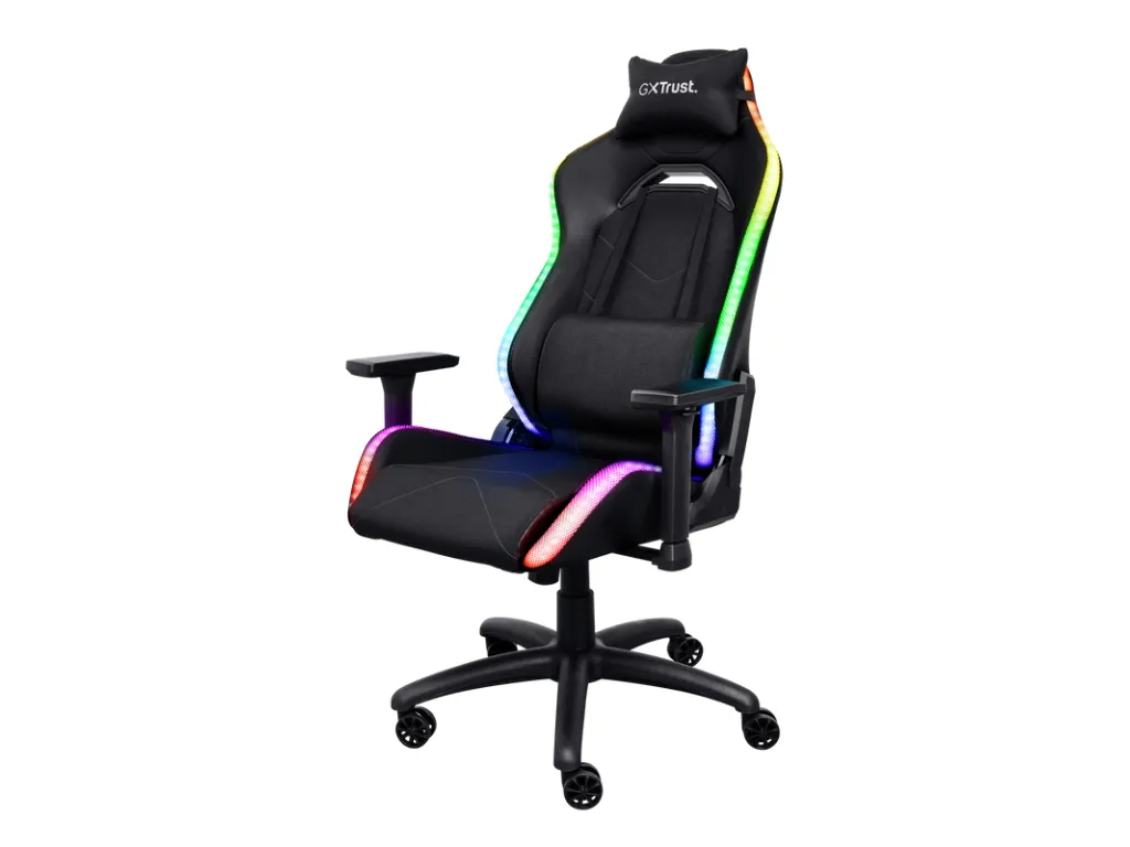 Trust Stolica TRUST GXT719 RUYA RGB GAMING/Crna Slika 2