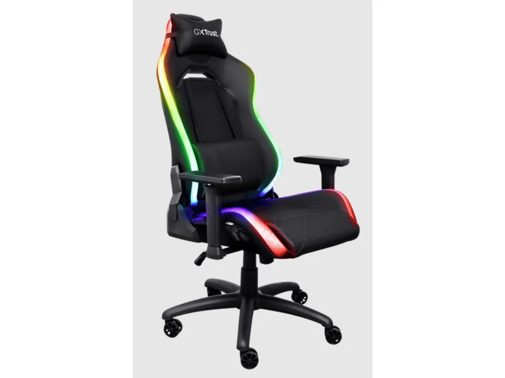 Trust Stolica TRUST GXT719 RUYA RGB GAMING/Crna Slika 8