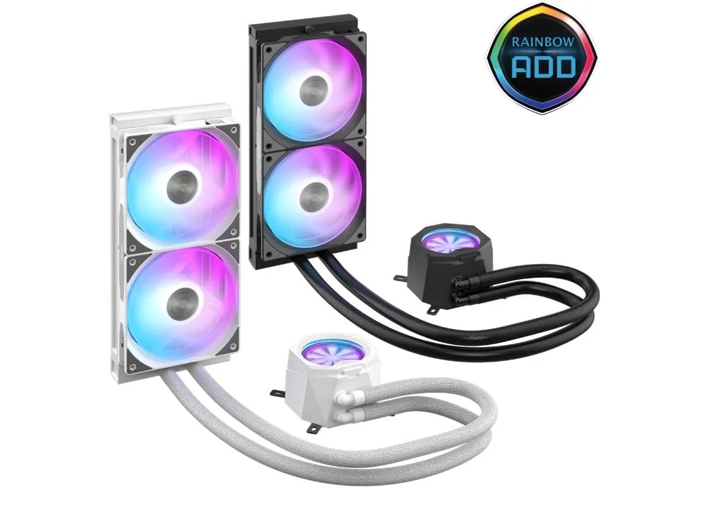Ventilator XIGMATEK Infinity G20A Arctic/ARGB/remote kontroler/3x120mm/bela Slika 1