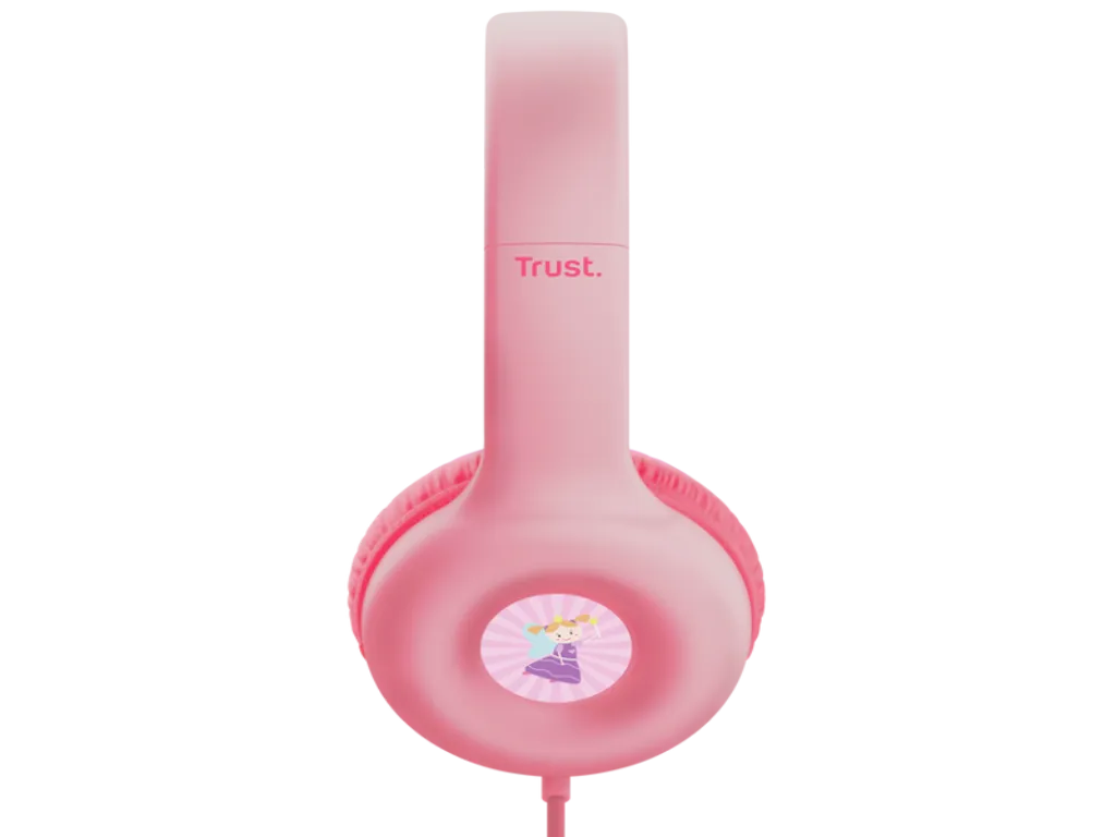Trust Slušalice TRUST NOUNA KIDS/3,5mm/sticker set/roze Slika 5