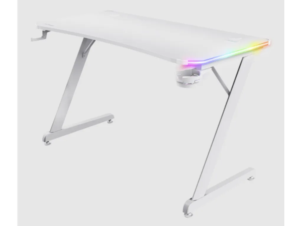 Sto TRUST GXT709W LUMINUS RGB/bela Slika 2