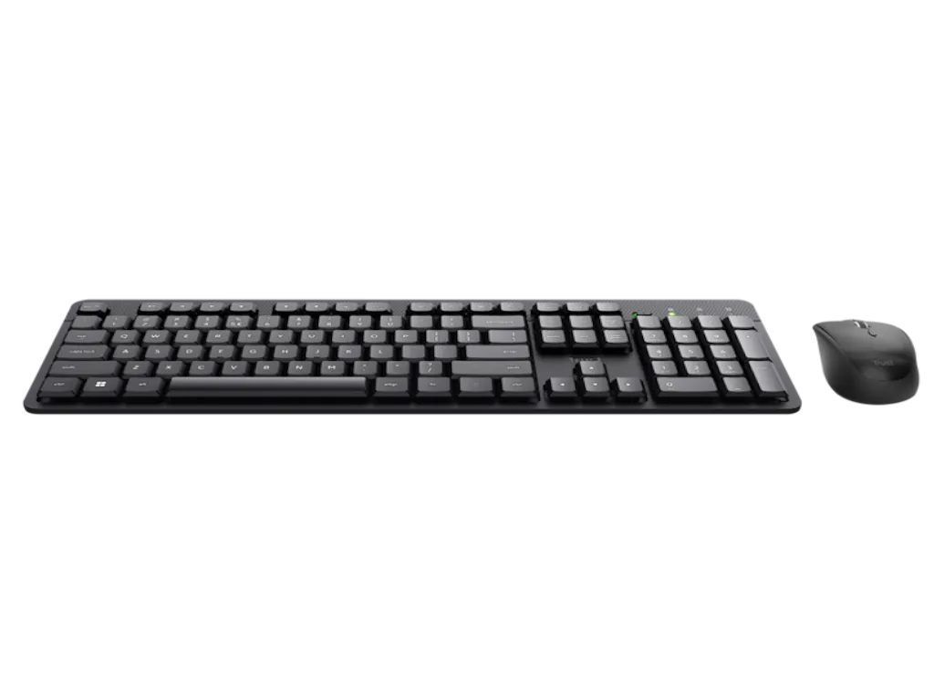 Trust Tastatura+miš TRUST ODY II bežicni set/Silent/SRB/crna Slika 3