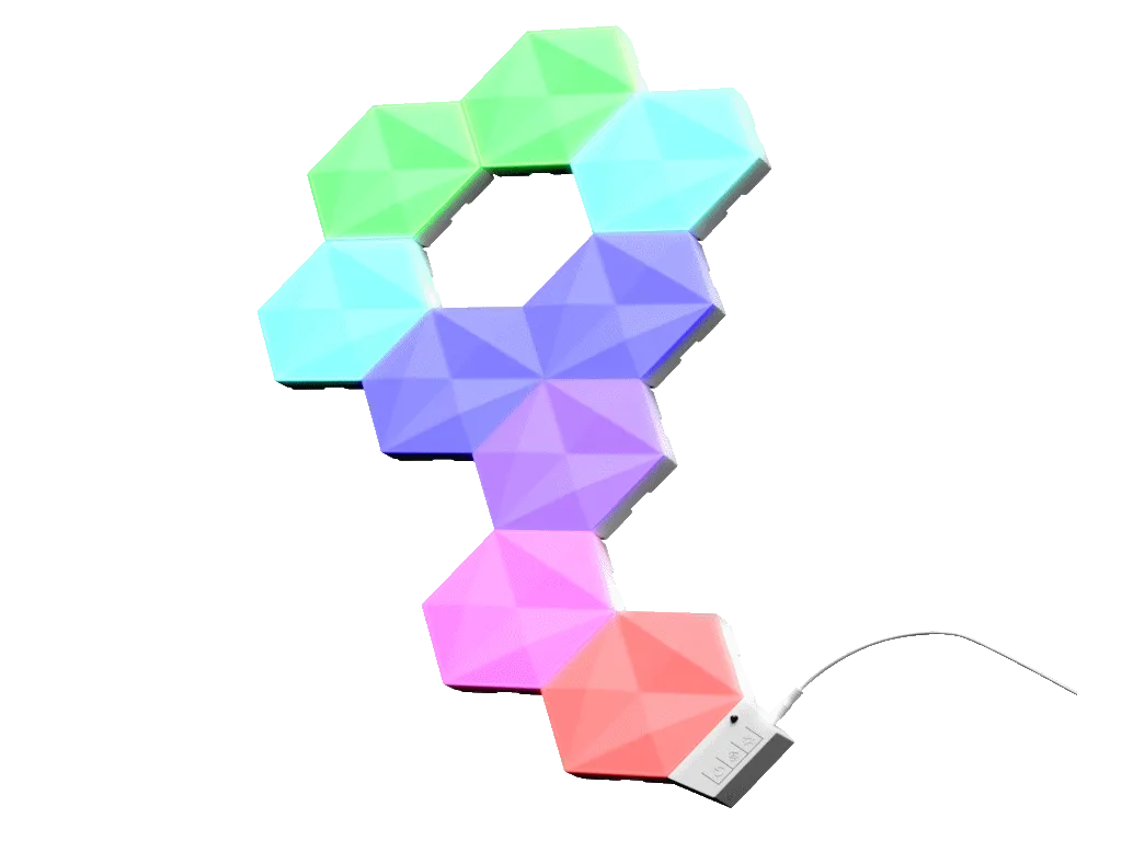 Trust Panel TRUST GXT903 VYBZ LED HEXAGON PANELS 3-PACK Slika 4