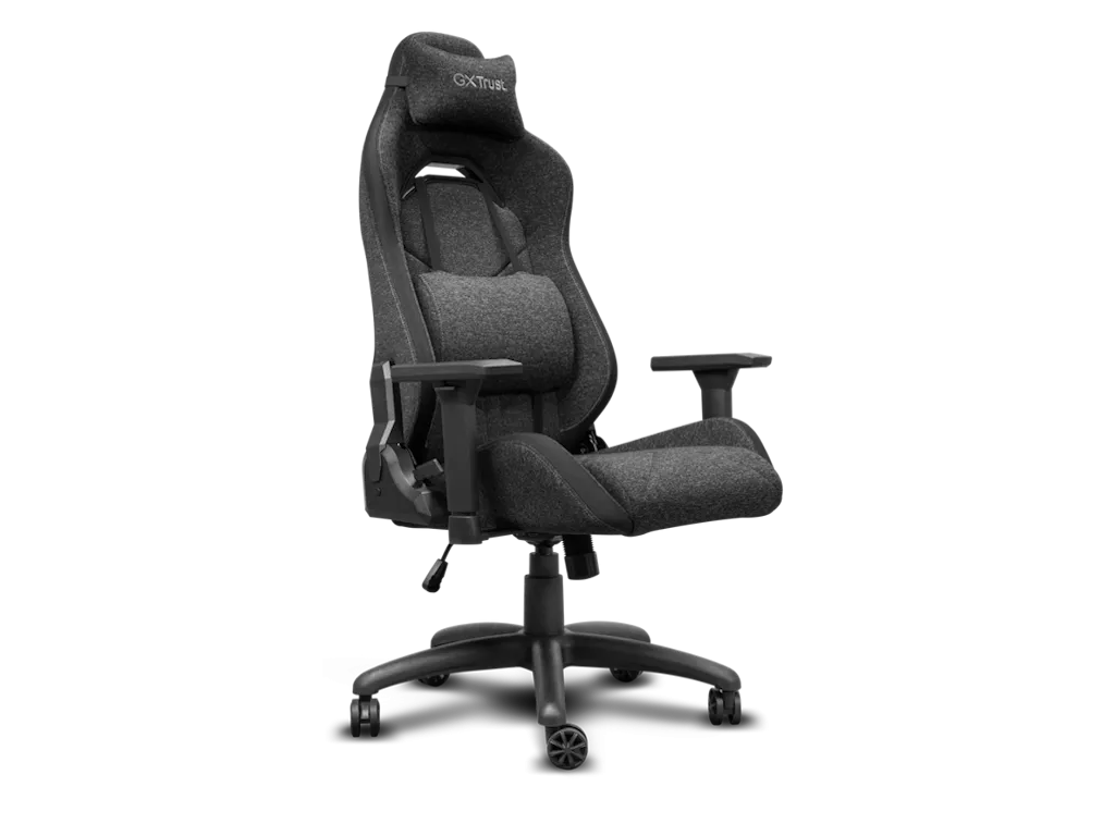 Trust Stolica TRUST GXT723 RUYA FABRIC CHAIR gaming/siva Slika 1