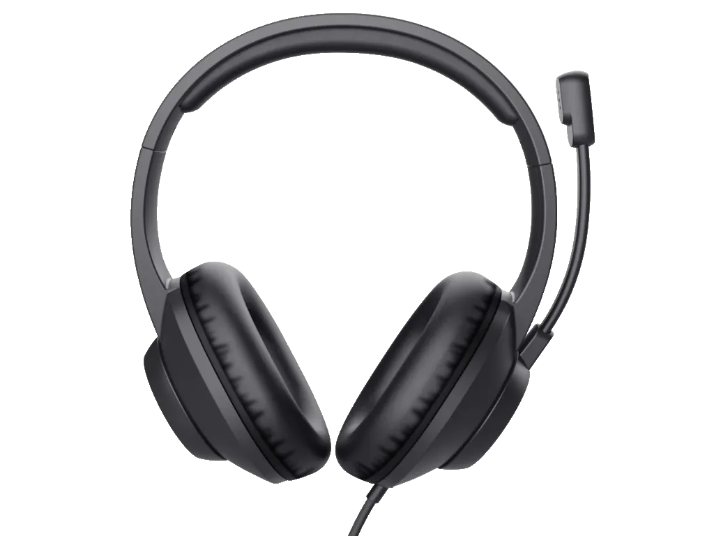 Trust Slušalice TRUST AYDA MAX USB HEADSET/USB-C, USB-A/crna Slika 3