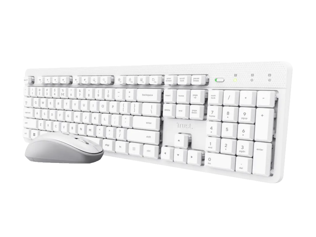 Trust Tastatura+miš TRUST ODY II bežicna /US/bela Slika 2