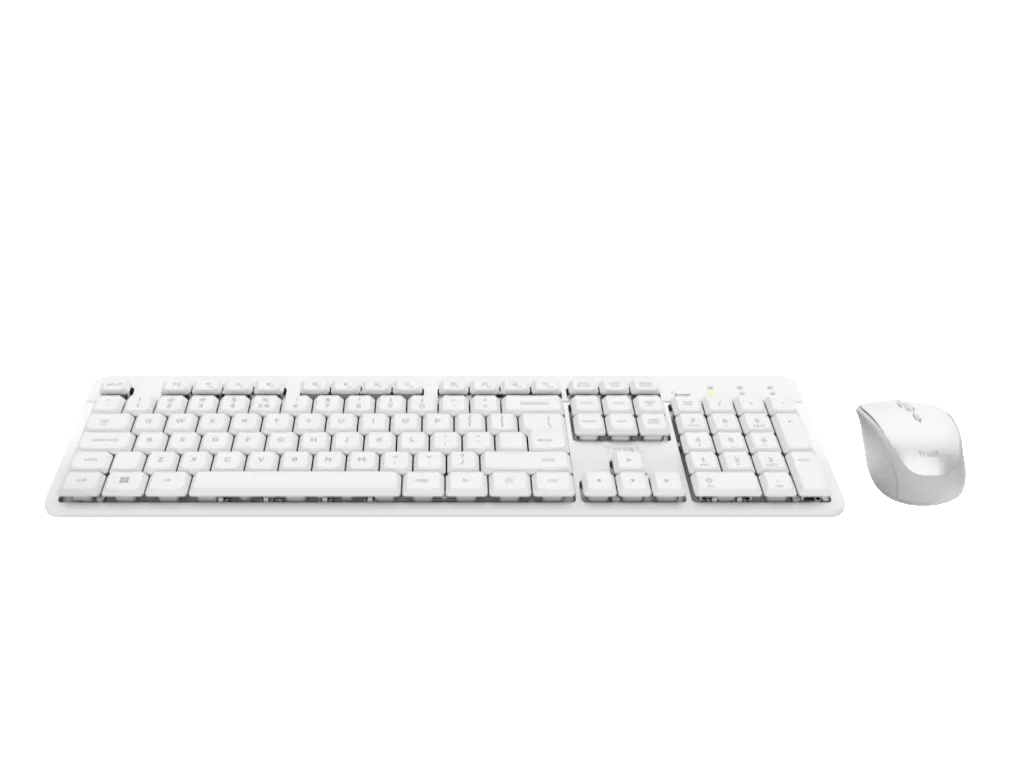 Trust Tastatura+miš TRUST ODY II bežicna /US/bela Slika 3
