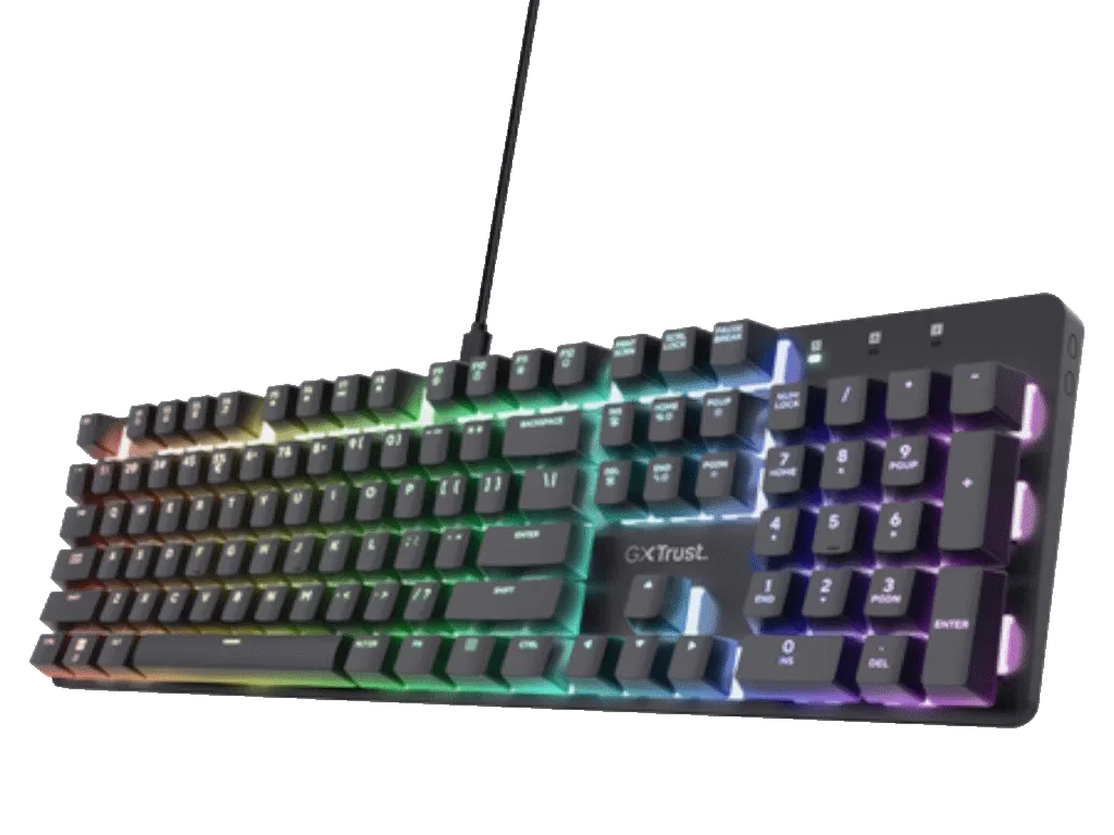 Trust Tastatura TRUST GXT871 ZORA mehanicka/US/RGB/crna Slika 2