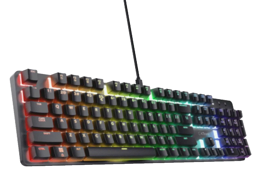Trust Tastatura TRUST GXT871 ZORA mehanicka/US/RGB/crna Slika 3