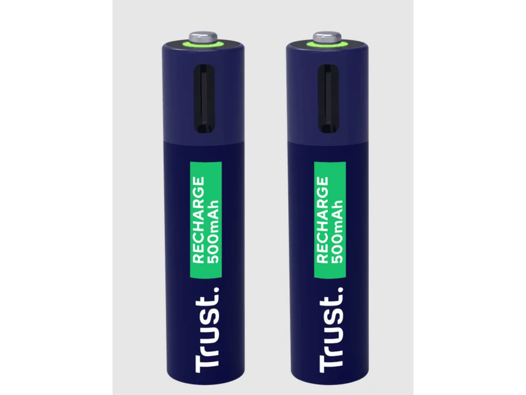 Trust Punjive baterija TRUST USB-C 2P - AAA/2 kom/ crna Slika 2