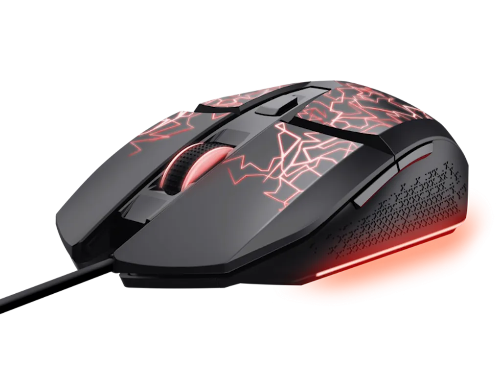 Miš TRUST GXT113 FELOX LED GAMING/crna Slika 3