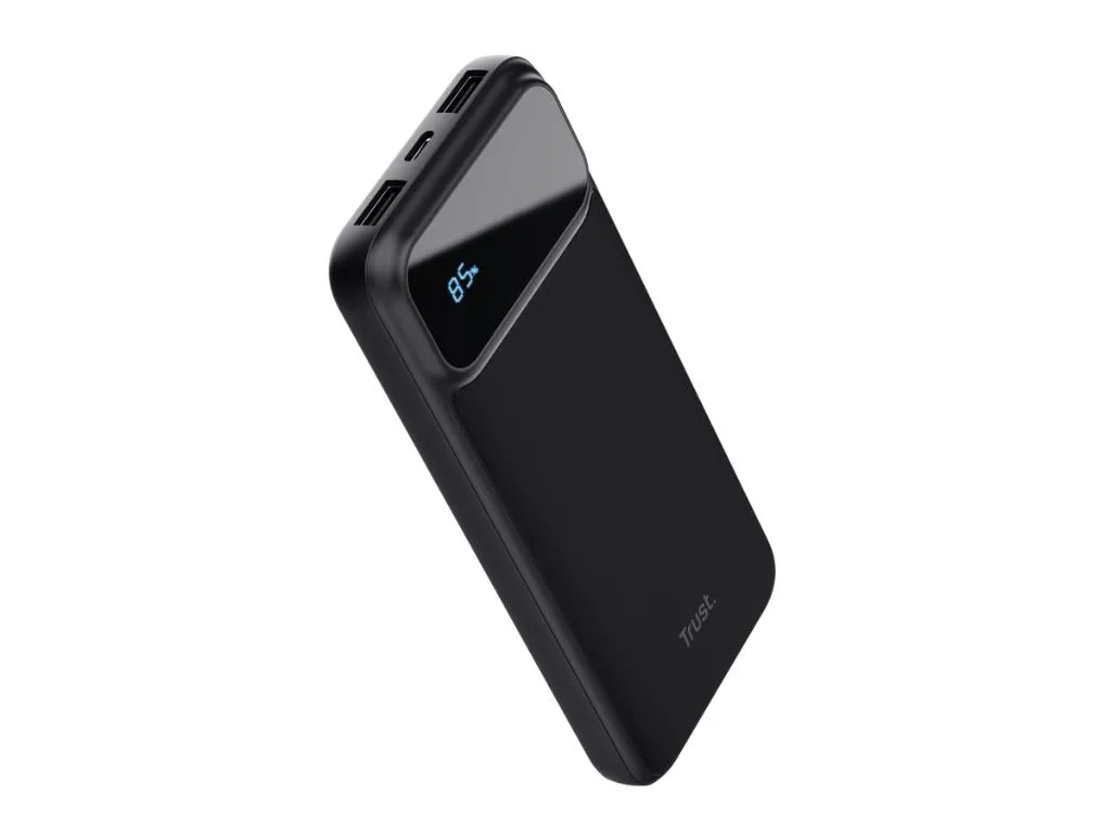 Eksterna baterija TRUST  AVALA 10.000 PD Powerrbank/LCD/crna Slika 4