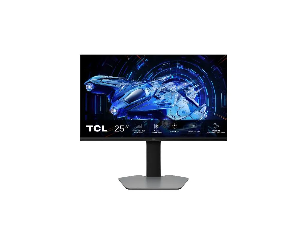 Monitor TCL 25G64 24,5"/IPS MiniLED/1920x1080/300Hz/1ms GtG/HDMIx2,DP/Visina,pivot/freesync/siva Slika 3