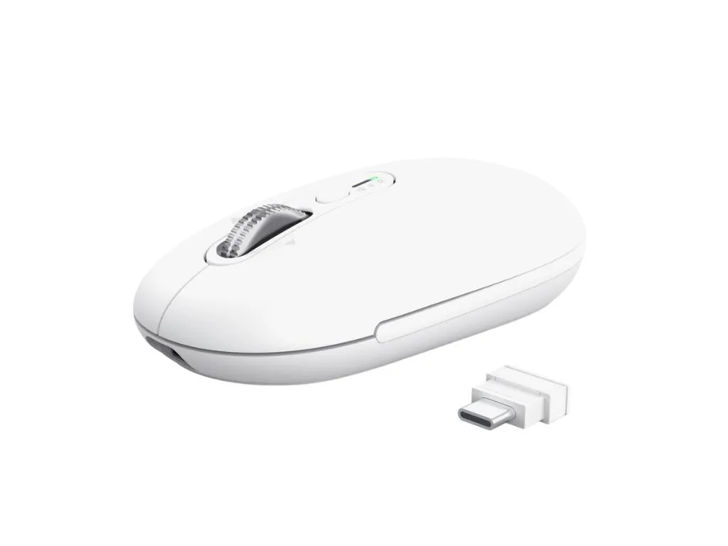 Miš TRUST SERON HYPSCROLL SLIM WRLS MOUSE /bela Slika 3