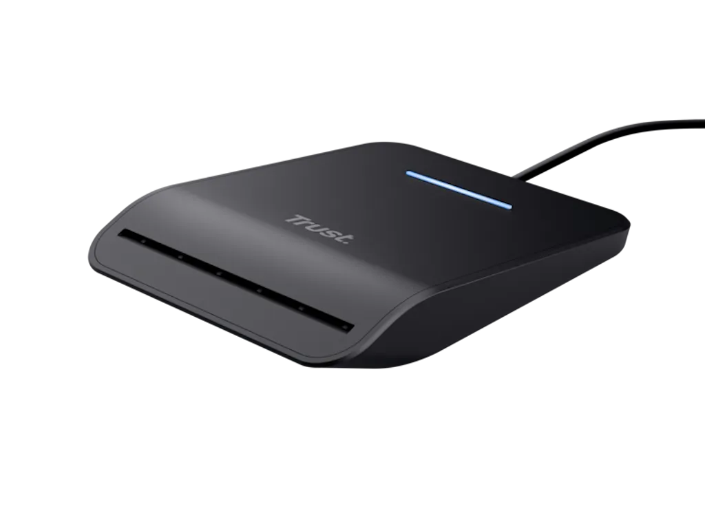 Citac kartica TRUST PRIMO USB-C DNI smart card reader/crna Slika 4