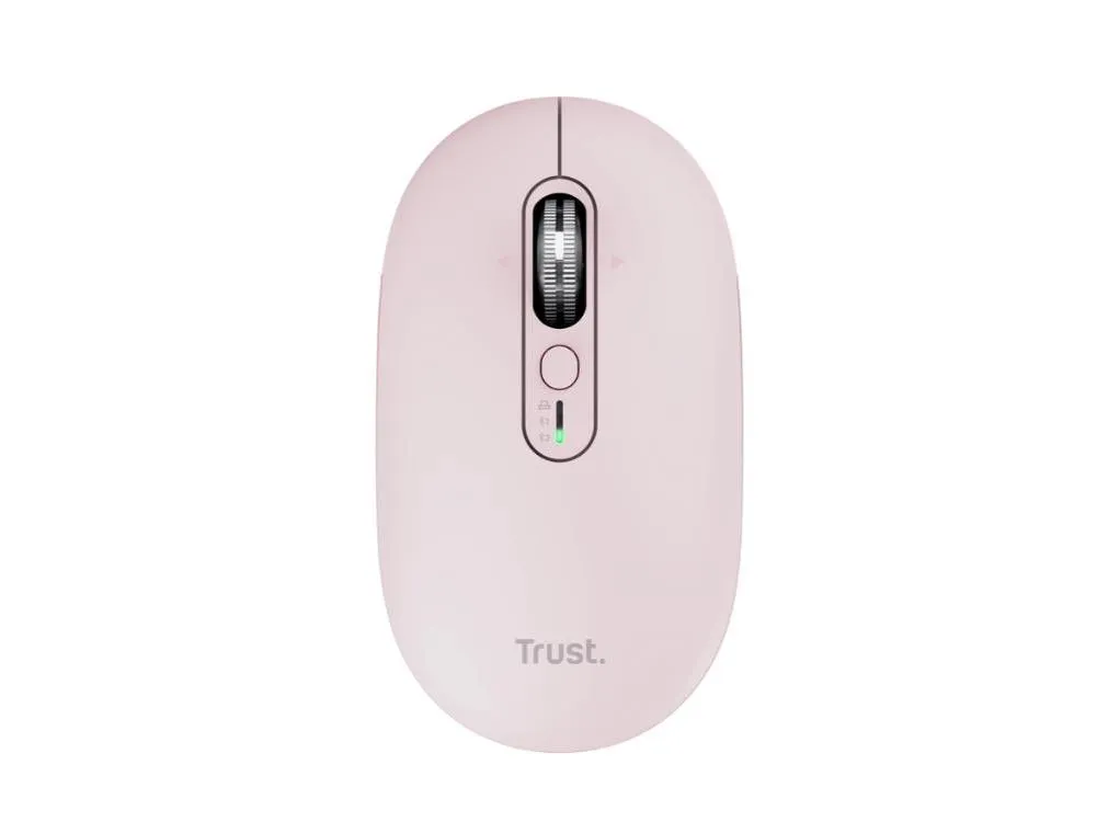 Miš TRUST SERON HYPSCROLL SLIM WRLS MOUSE/roze Slika 2