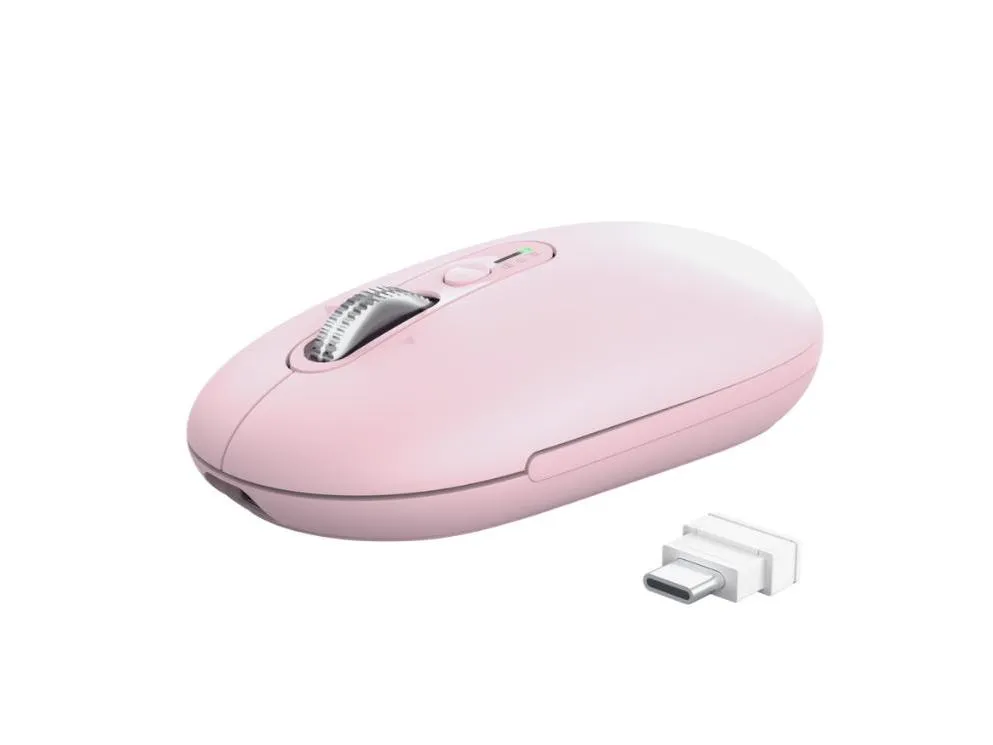 Miš TRUST SERON HYPSCROLL SLIM WRLS MOUSE/roze Slika 4
