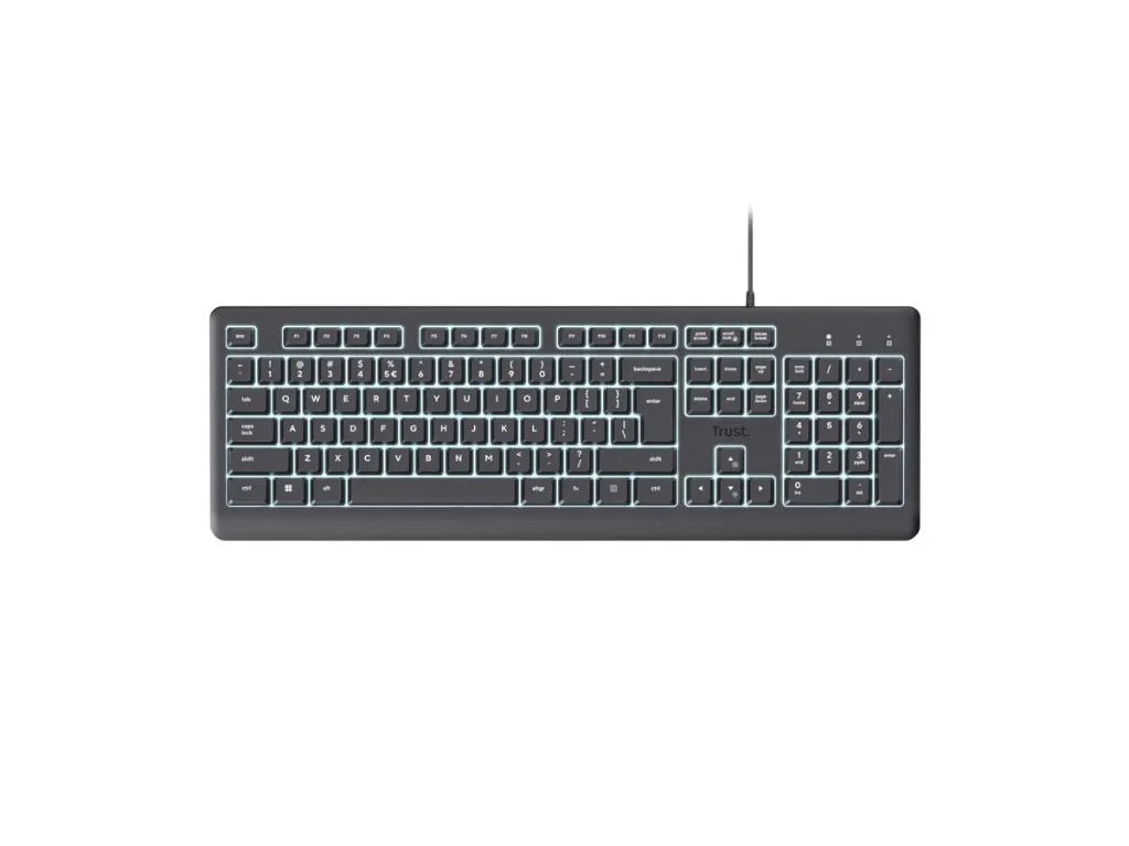 Tastatura TRUST Primo Illuminated žicna/SRB/osvetljenje/crna Slika 4