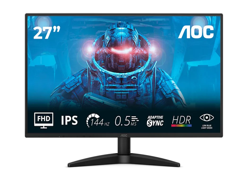 Monitor AOC 27B36X  27"/IPS/1920X1080/144Hz/0.5ms MPRT/HDMI,DP/Adaptive sync/VESA/crna Slika 2