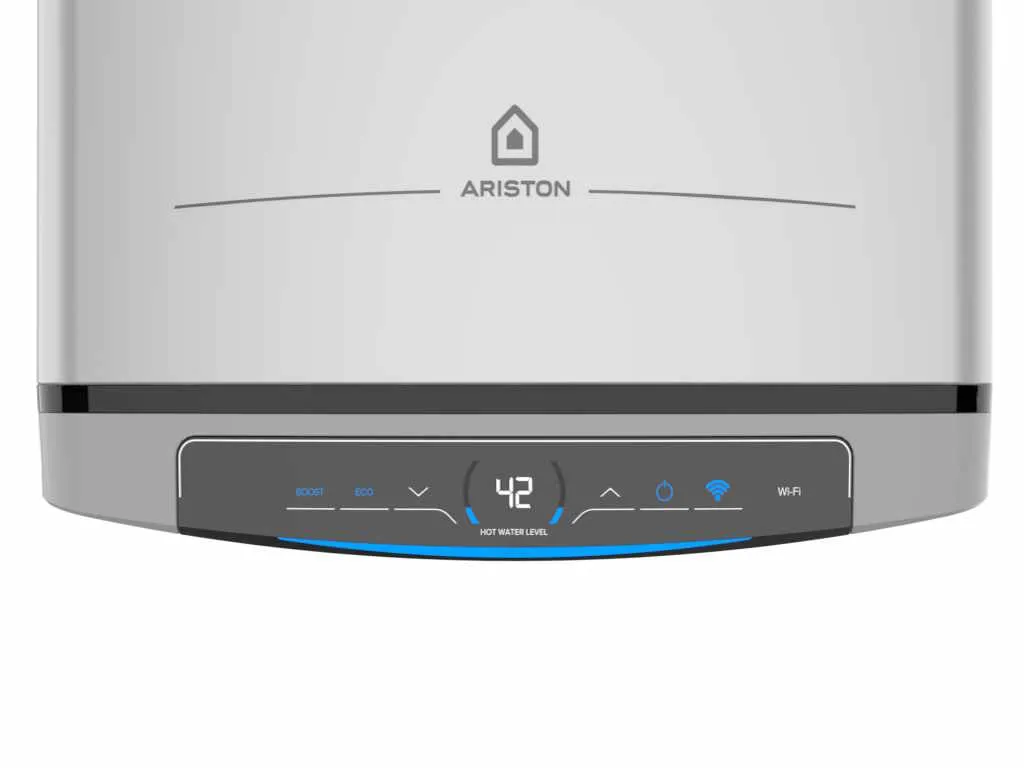 Ariston Bojler ARISTON Velis TECH WiFi 80 EU akumulacioni/WiFi/vertikal ili horiz/51.1x108.7x27.5cm/srebrna Slika 1