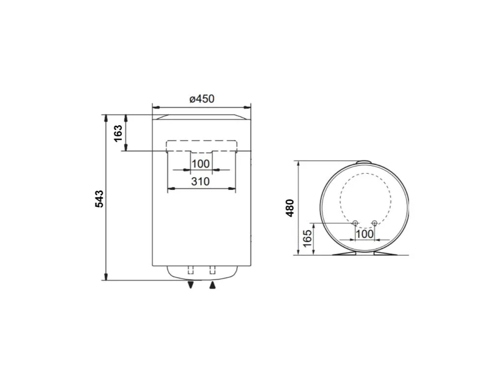 Bojler ARISTON PRO1 R 50 V 2K SRB Slika 3
