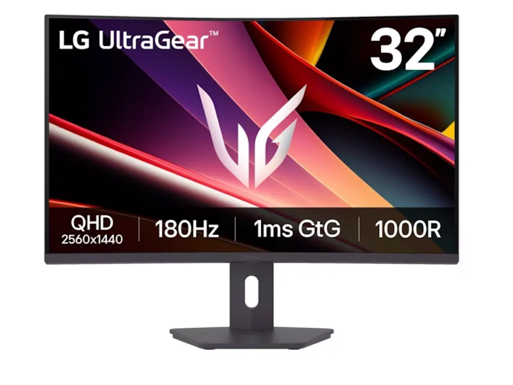 Monitor LG 32G600A-B 31.5"/VA,zakrivljen/2560x1440/180Hz/1ms GTG/HDMIx2,DP/AMD Freesync/VESA/crna Slika 2