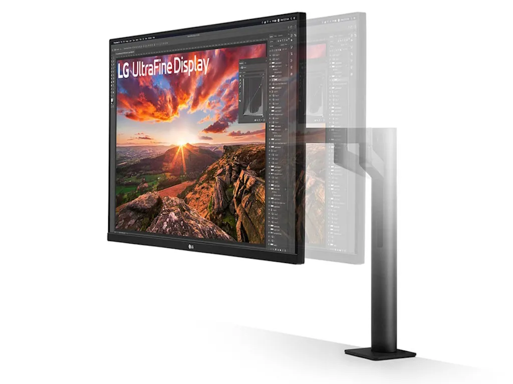 Monitor LG ERGO 32UN880K-B 31.5"/IPS/3840x2160/60Hz/5ms GtG/HDMIx2,DP,USB/pivot,visina/VESA/zvucnici Slika 2
