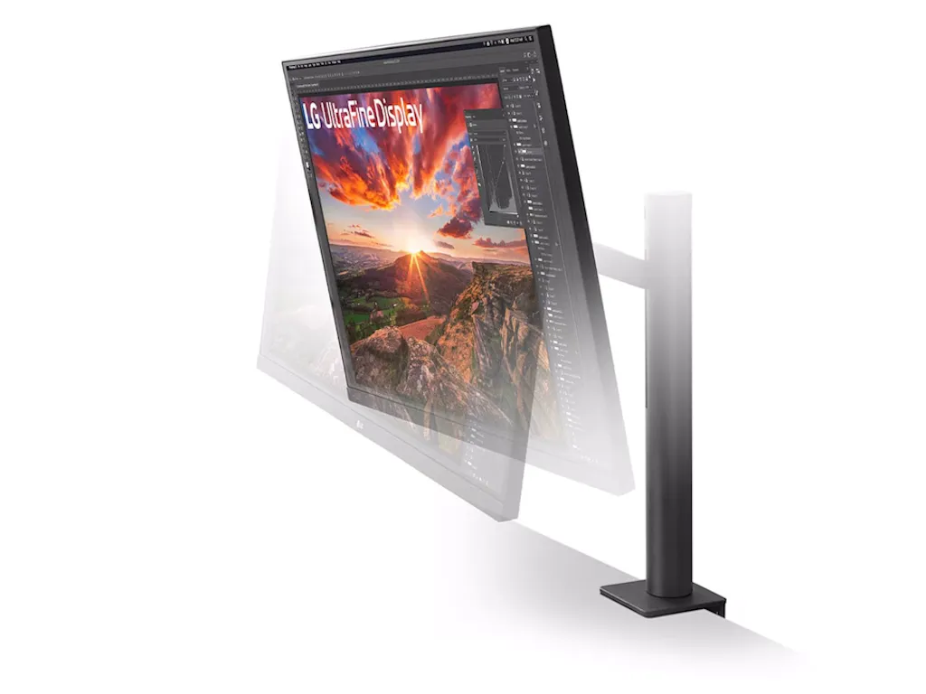 Monitor LG ERGO 32UN880K-B 31.5"/IPS/3840x2160/60Hz/5ms GtG/HDMIx2,DP,USB/pivot,visina/VESA/zvucnici Slika 4