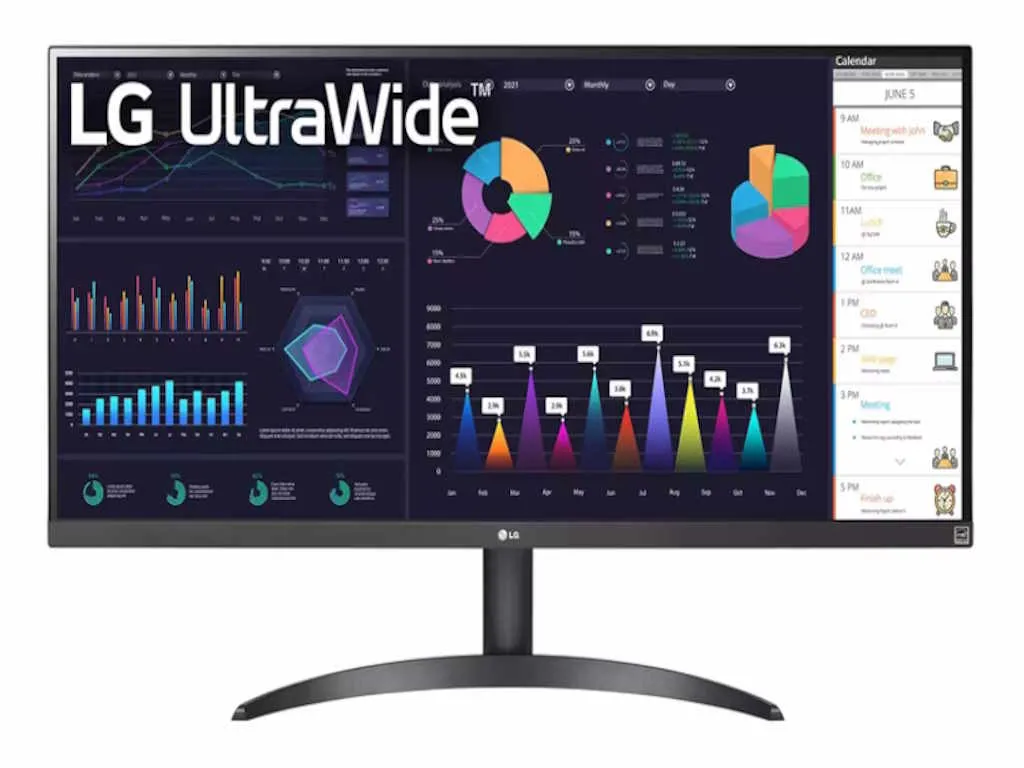 Monitor LG 34WQ500-B.AEU 34"/IPS,21:9/2560x1080/100Hz/5ms GtG/HDMI,DP/Freesync/crna Slika 3