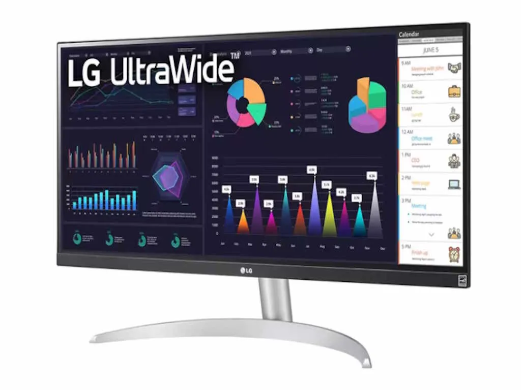 Monitor LG 34WQ500-B.AEU 34"/IPS,21:9/2560x1080/100Hz/5ms GtG/HDMI,DP/Freesync/crna Slika 1