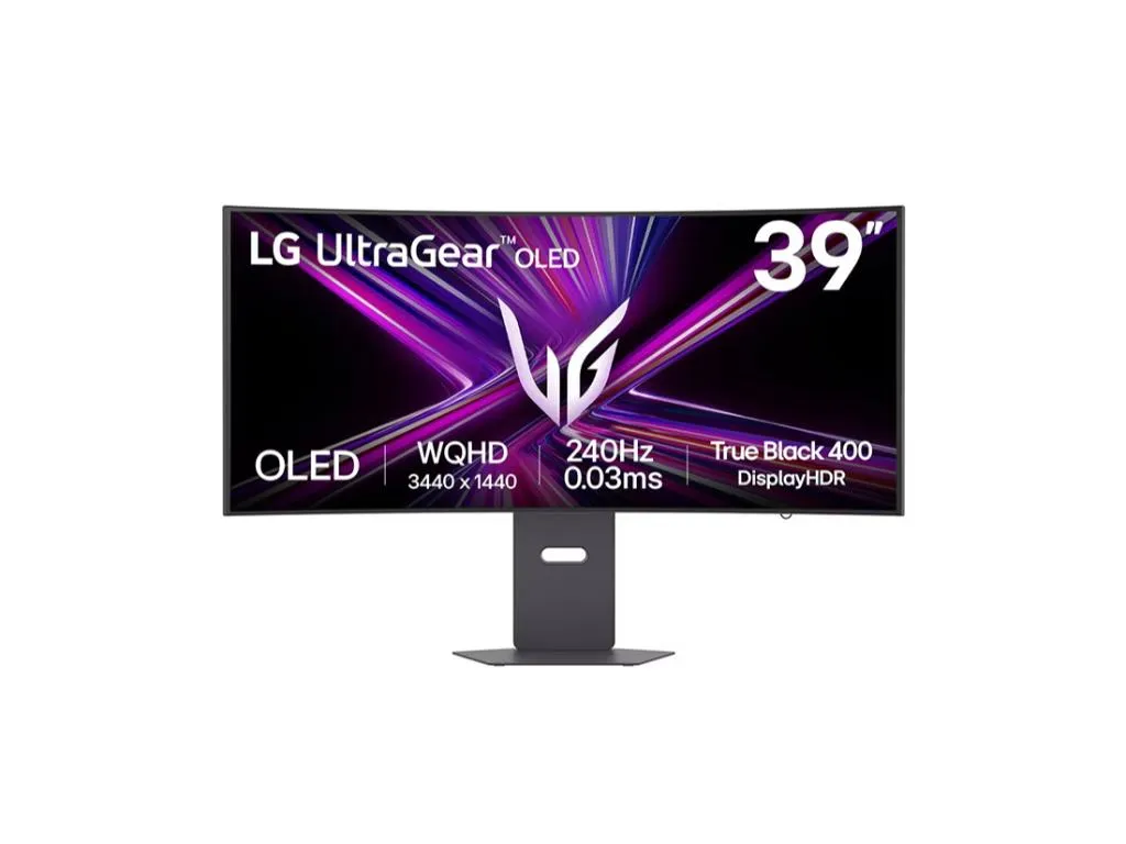 Monitor LG 39GX900A-B 39"/OLED,zakrivljen,21:9/3440x1440/240Hz/0.03ms/HDMI,DP,USB C/freesync/crna Slika 1