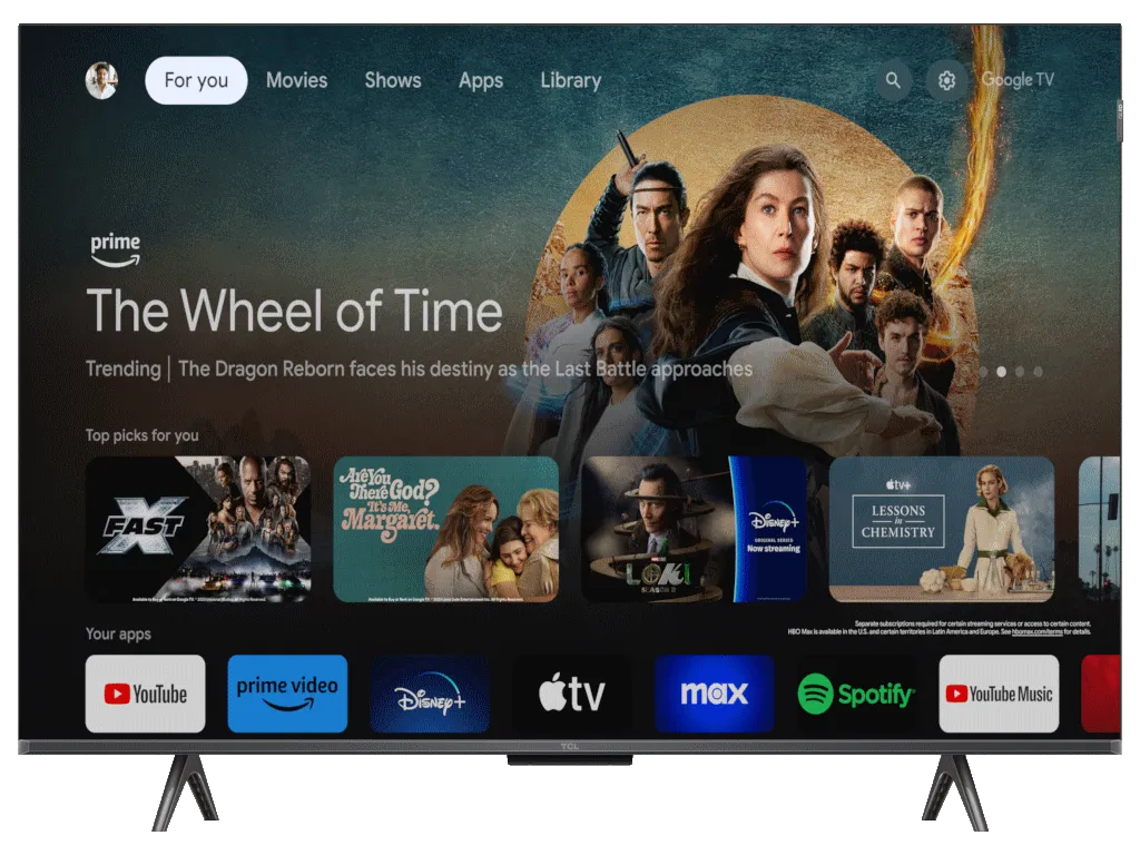 Televizor TCL 43C655/QLED/43"/4K HDR PRO/Google TV/crna Slika 19