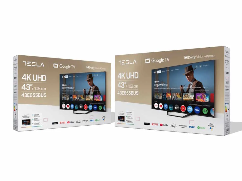 Tesla Televizor TESLA 43E655BUS/D-LED/43"/UHD/Smart/Google TV/crna Slika 8