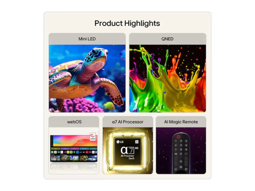 LG BG Televizor LG 43QNED7EB3C/QNED-Mini LED/43"/4K Ultra HD/smart/webOS 26/crna Slika 3