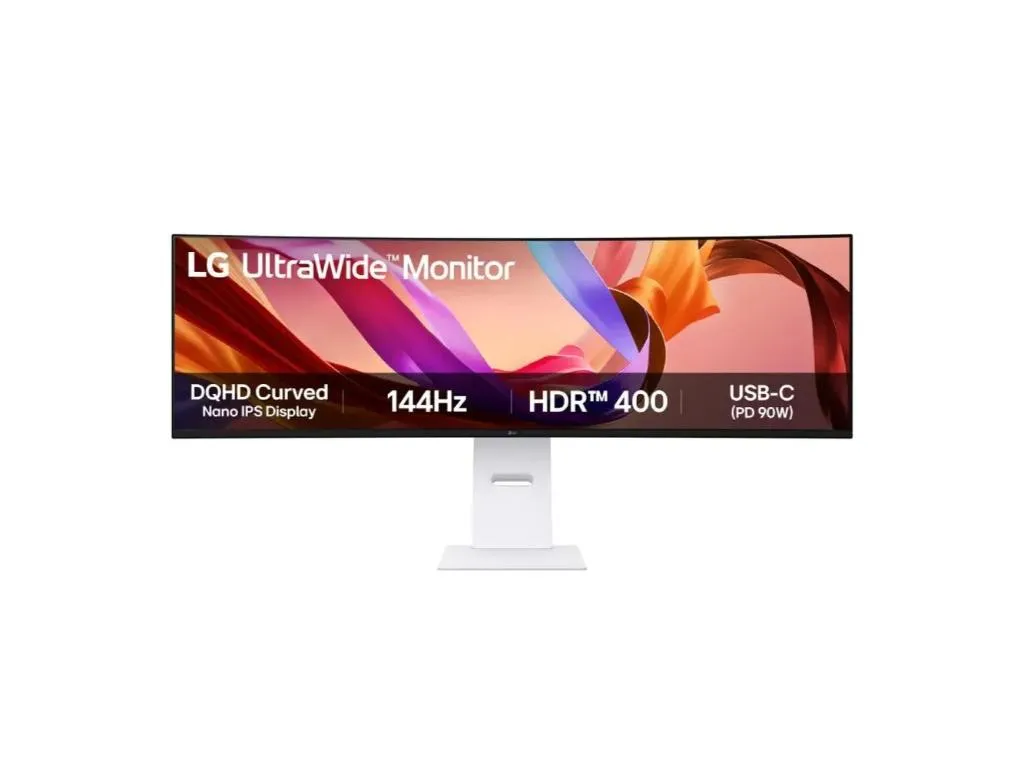 Monitor LG 49U950A-W 49"/IPS,zakrivljen,21:9/5120x1440/144Hz/1ms MBR/HDMIx2,DP,USB,USB C/Freesync Slika 2