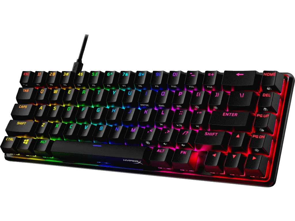 Tastatura HP HyperX Alloy Origins 65/Mehanicka/Gaming/ HX Red/US/4P5N4AA/crna Slika 6
