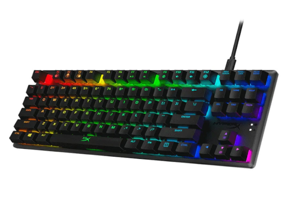 Tastatura HP HyperX Alloy Origins Core HX Aqua /Mehanicka/Gaming/US/crna Slika 3