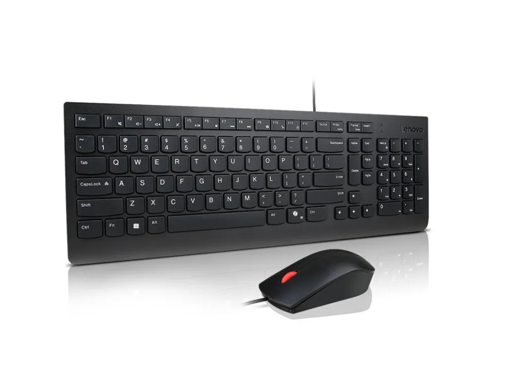 Tastatura+miš LENOVO Essential žicni set/SRB/Cirilica/crna Slika 2