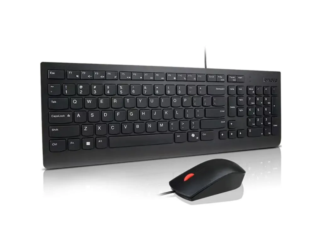 Tastatura+miš LENOVO Essential žicni set/SRB/crna Slika 3