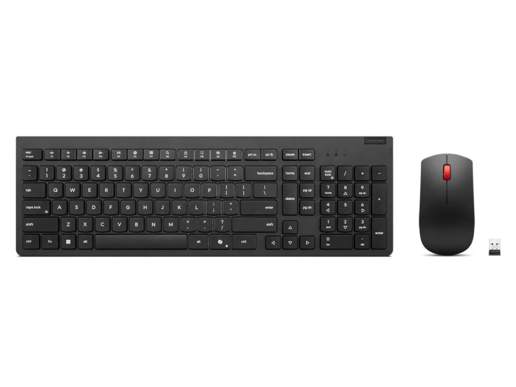 Lenovo Essential Wireless Combo Keyboard & Mouse Gen2 Black-US Slika 1