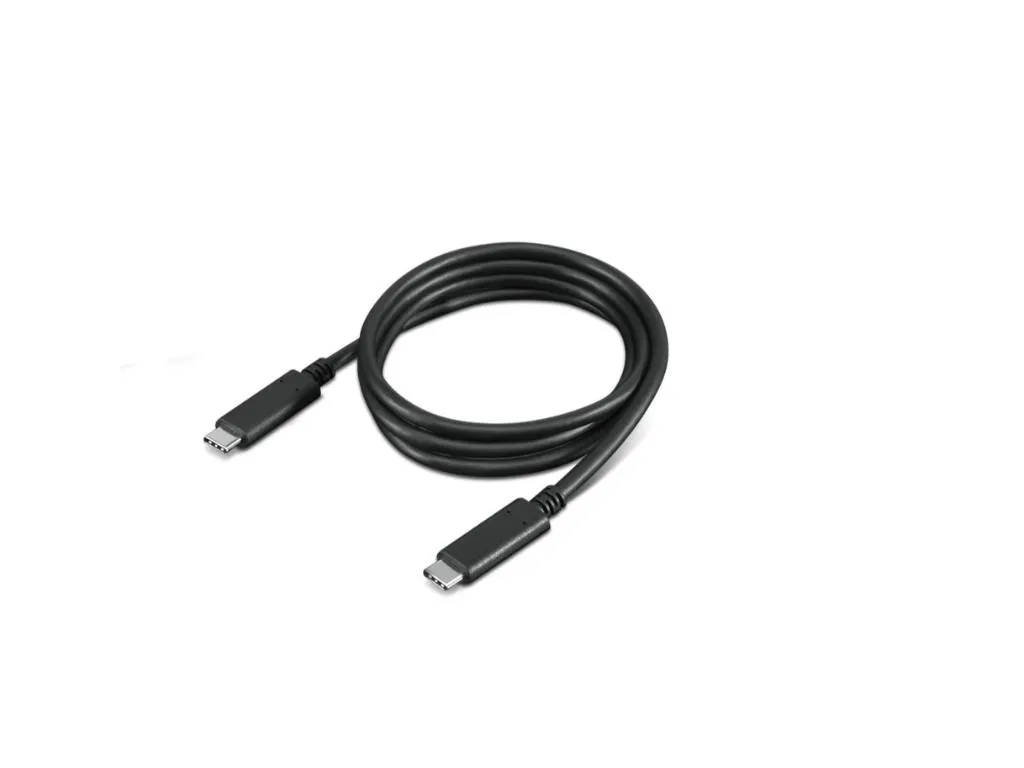 Lenovo USB-C Cable 1m/Date rate 10Gbps/Support max 100W @20V/5A Slika 1