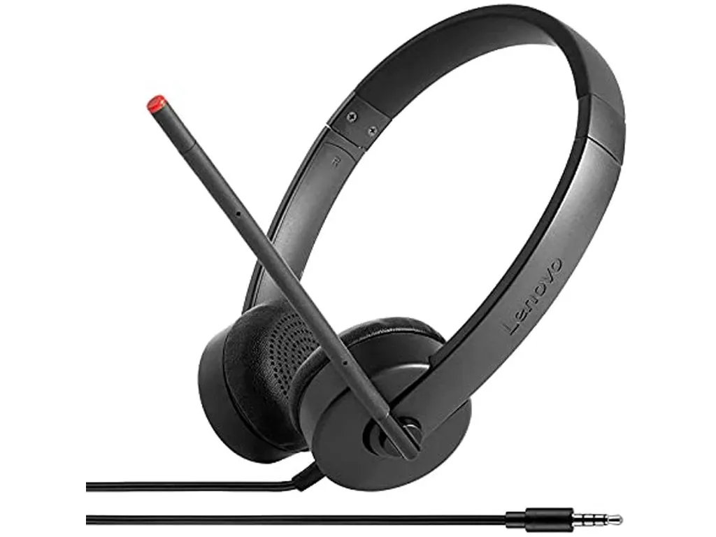 Lenovo Slušalice LENOVO Essential Stereo/Analog 3,5mm/crna Slika 1